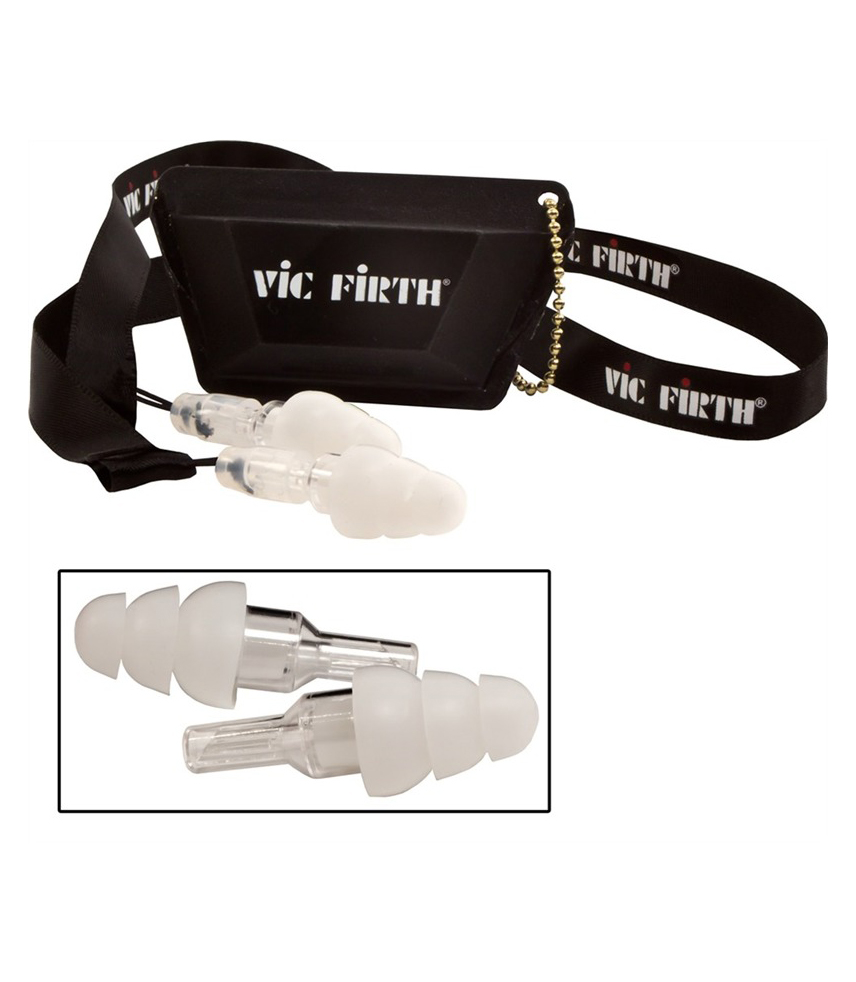 Vicfirth - High Fidelity Hearing Protection Large Size WHITE