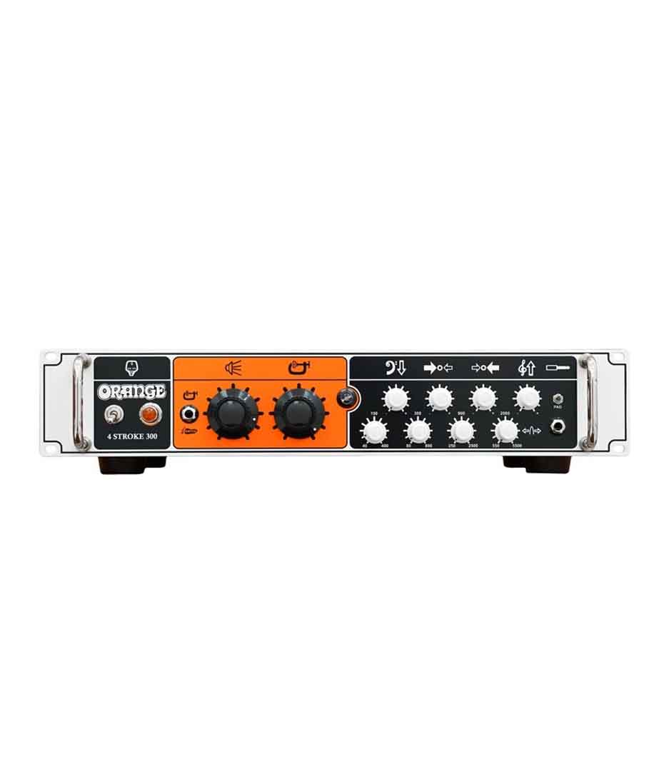 Buy Orange 4-STROKE-300 Watt Solid State Rack-Mountable Bass Guitar Head  Amplifier, 4-Band Parametric EQ  Compression Online Best Price Melody  House Dubai