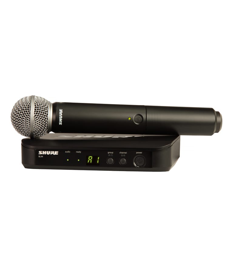 Shure - BLX24UK SM58 H8E BLX24 Wireless Vocal System with