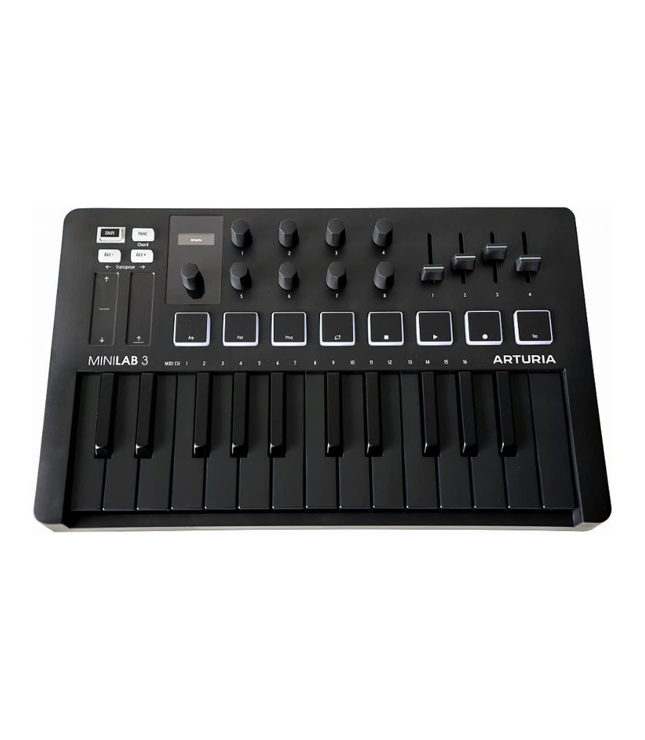 MiniLab Mk3  Deep Black Universal Music Making Con - MiniLab Mk3 - Deep Black - Melody House Dubai, UAE