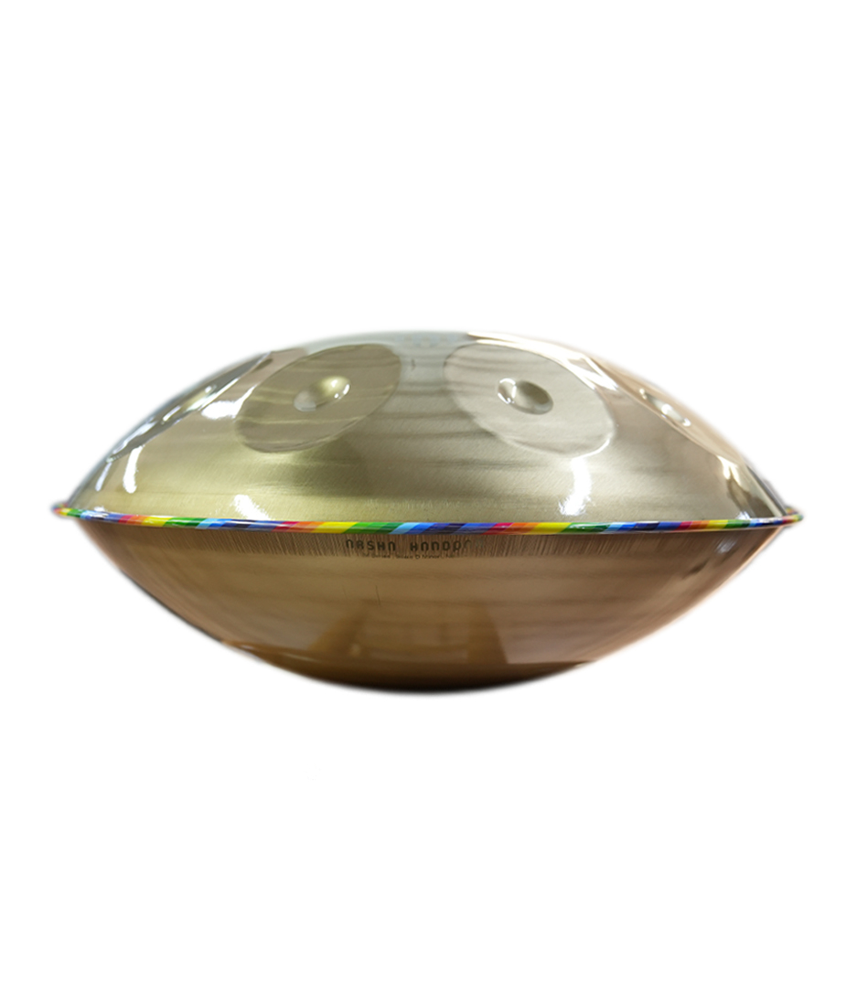 AH D Minor GM Handpan H Series D Minor Scale Gold - AH-D-Minor-GM - Melody House Dubai, UAE