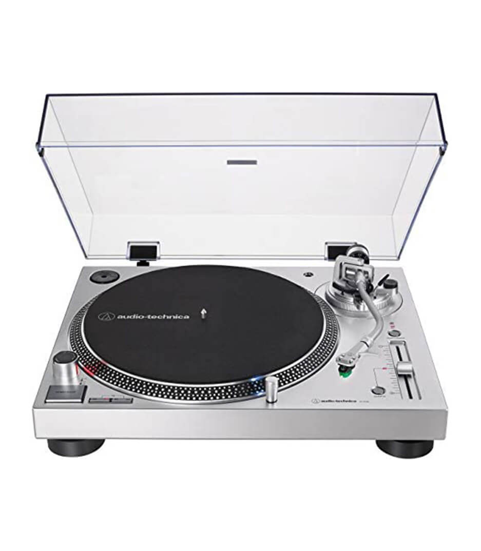 AT LP120XUSB Silver Turntable - AT-LP120XUSB Silver - Melody House Dubai, UAE