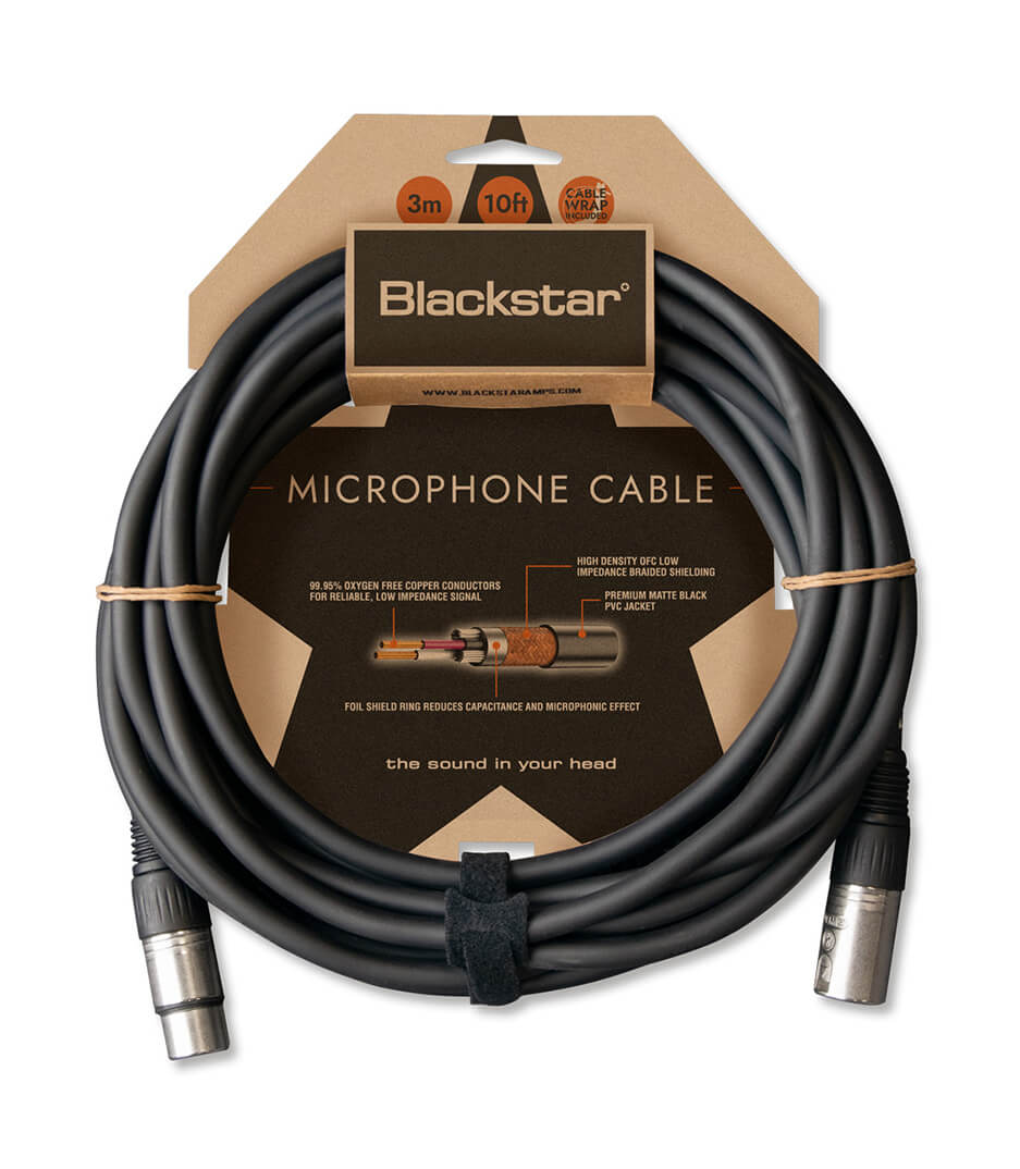 buy blackstar ba231040 blackstar xlr cable 3m f m