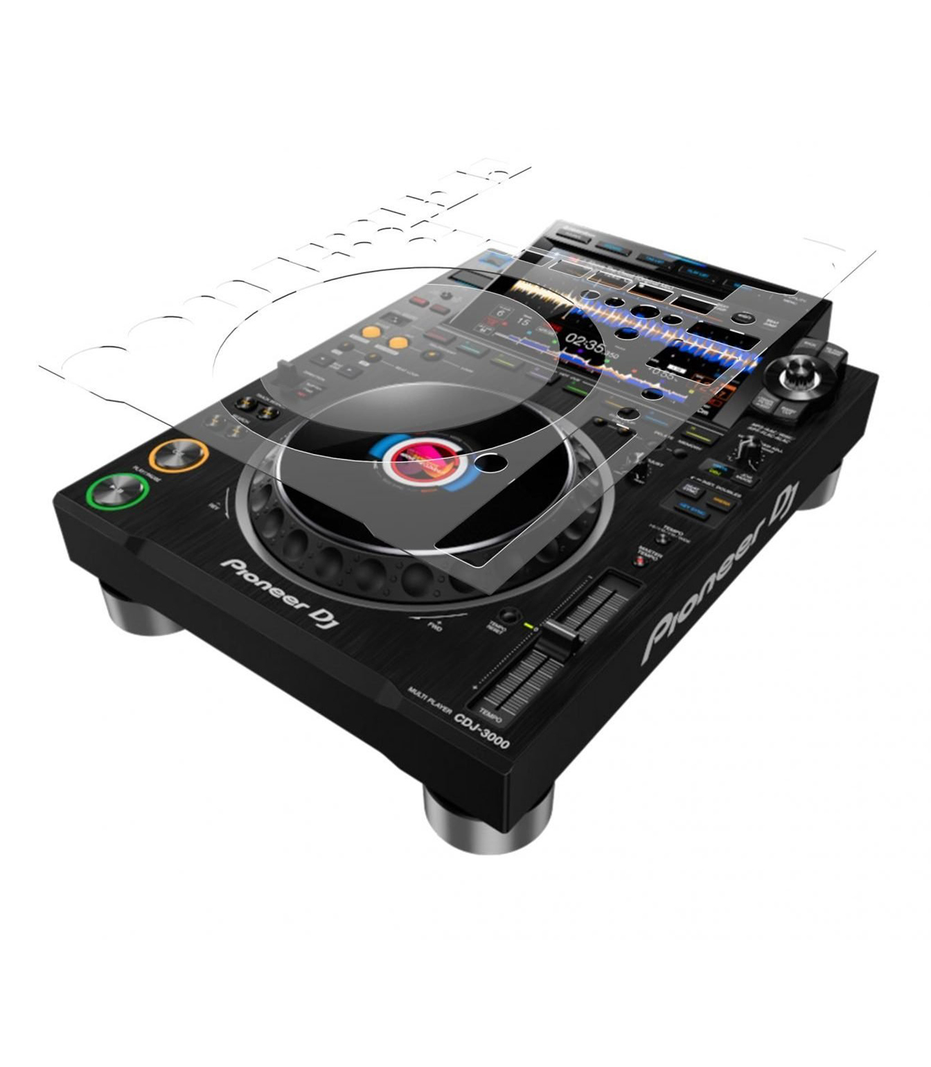 DJSKIN CDJ3000 PIONEER DJ CDJ 3000 Skin - DJSKIN-CDJ3000 - Melody House Dubai, UAE