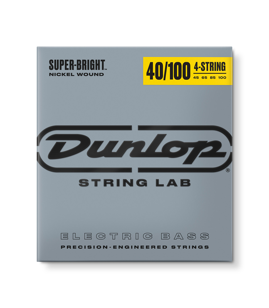 Dunlop - DBSBN40100 BASS NKL SB LT 4 SET