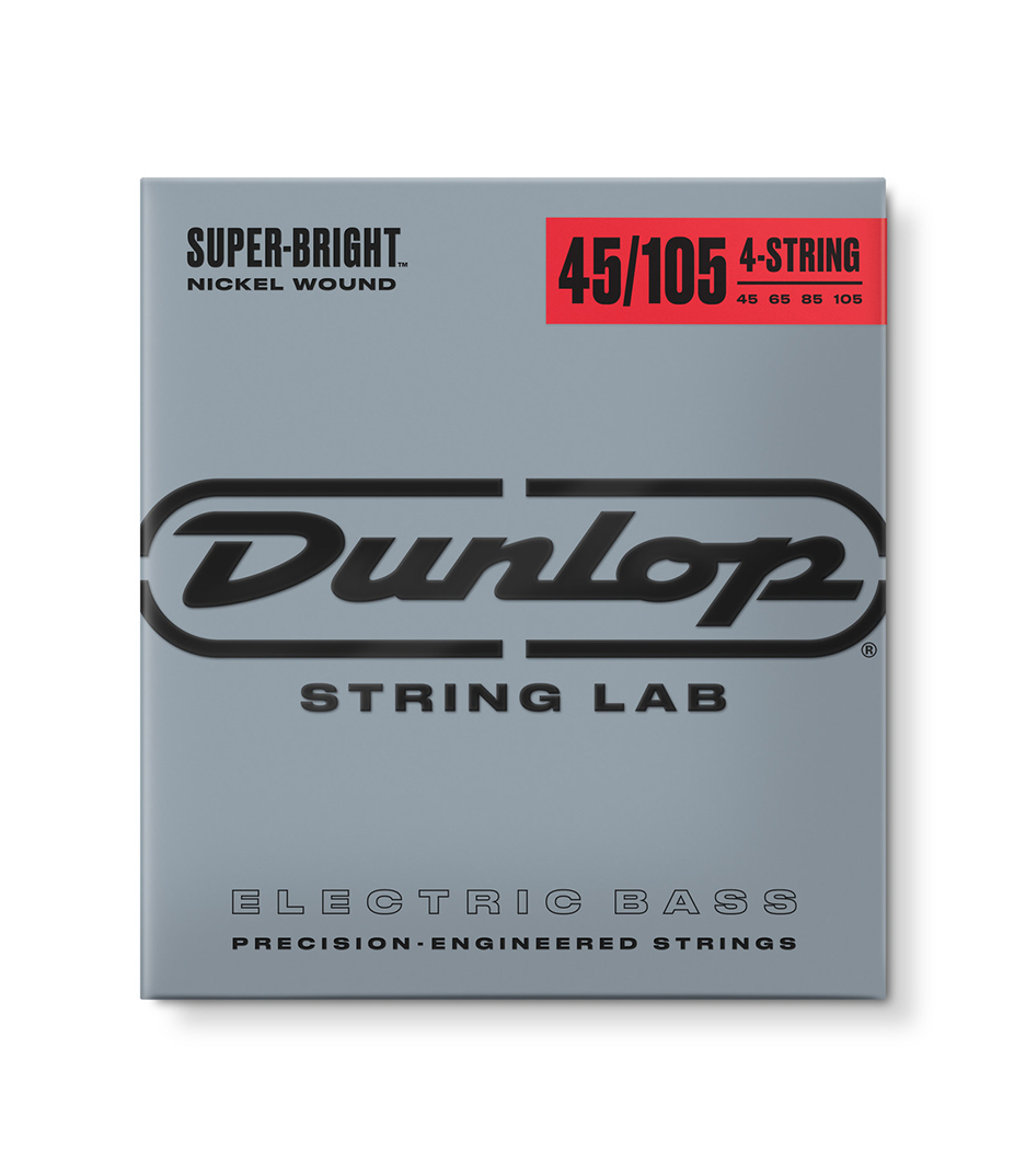 Dunlop - DBSBN45105 BASS NKL SB MD 4 SET