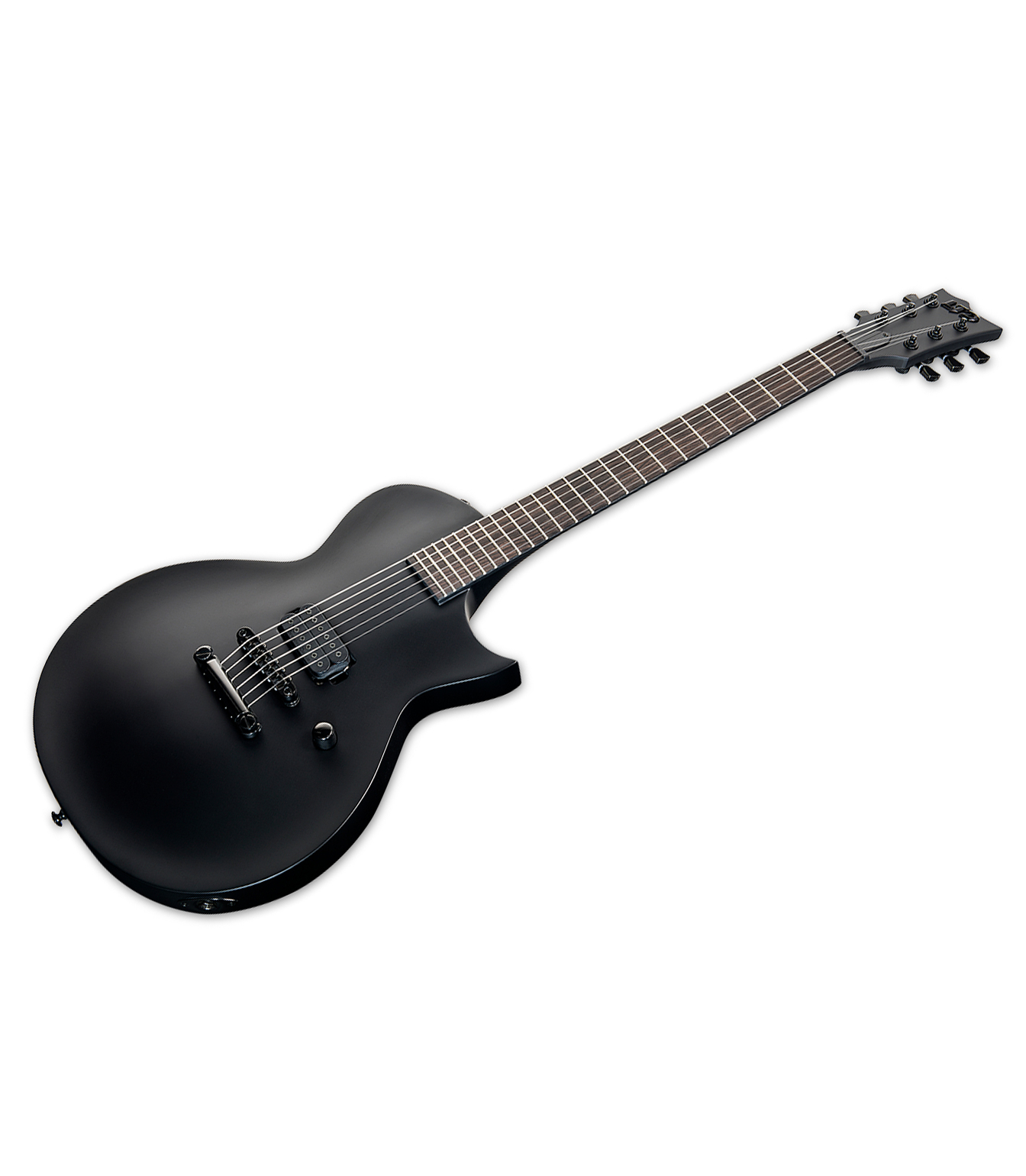 LECBKMBLKSI LTD Eclipse Black Metal Electric Guita - LECBKMBLKSI - Melody House Dubai, UAE