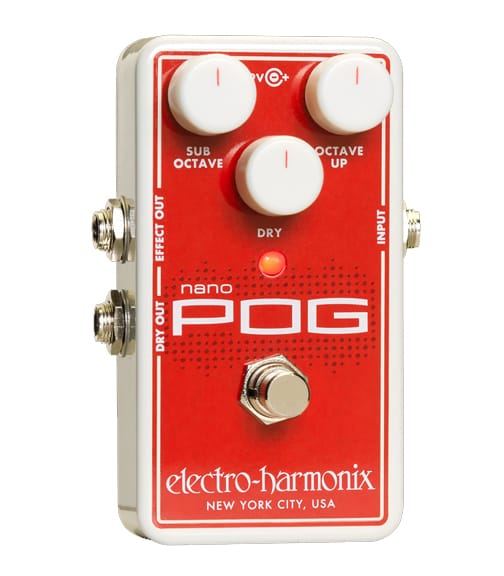 buy electroharmonix nano pog polyphonic octave generator pedal