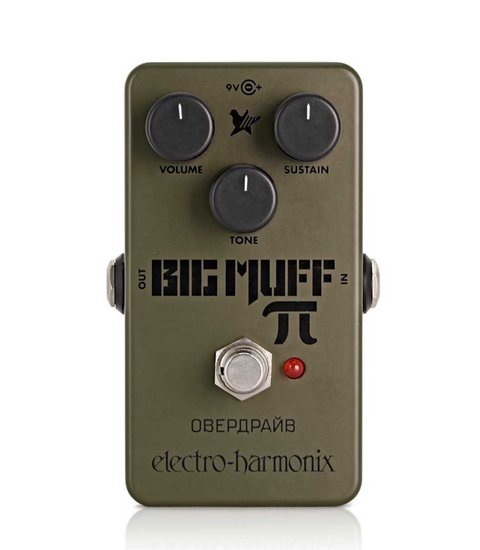 buy electroharmonix green russian big muff distortion sustainer pedal