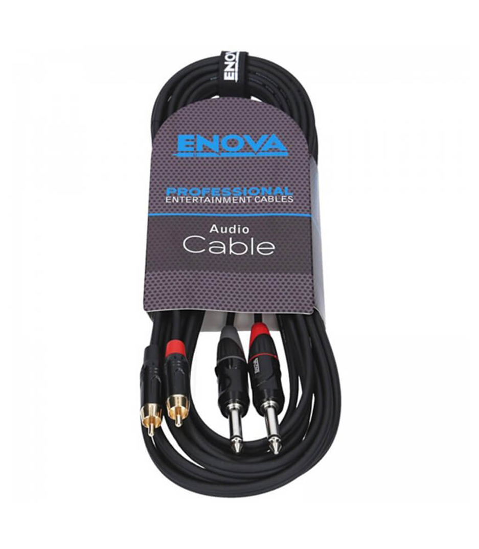 Enova - EC A3 CLMPLM 5 5 m RCA Jack Adapter cable stereo