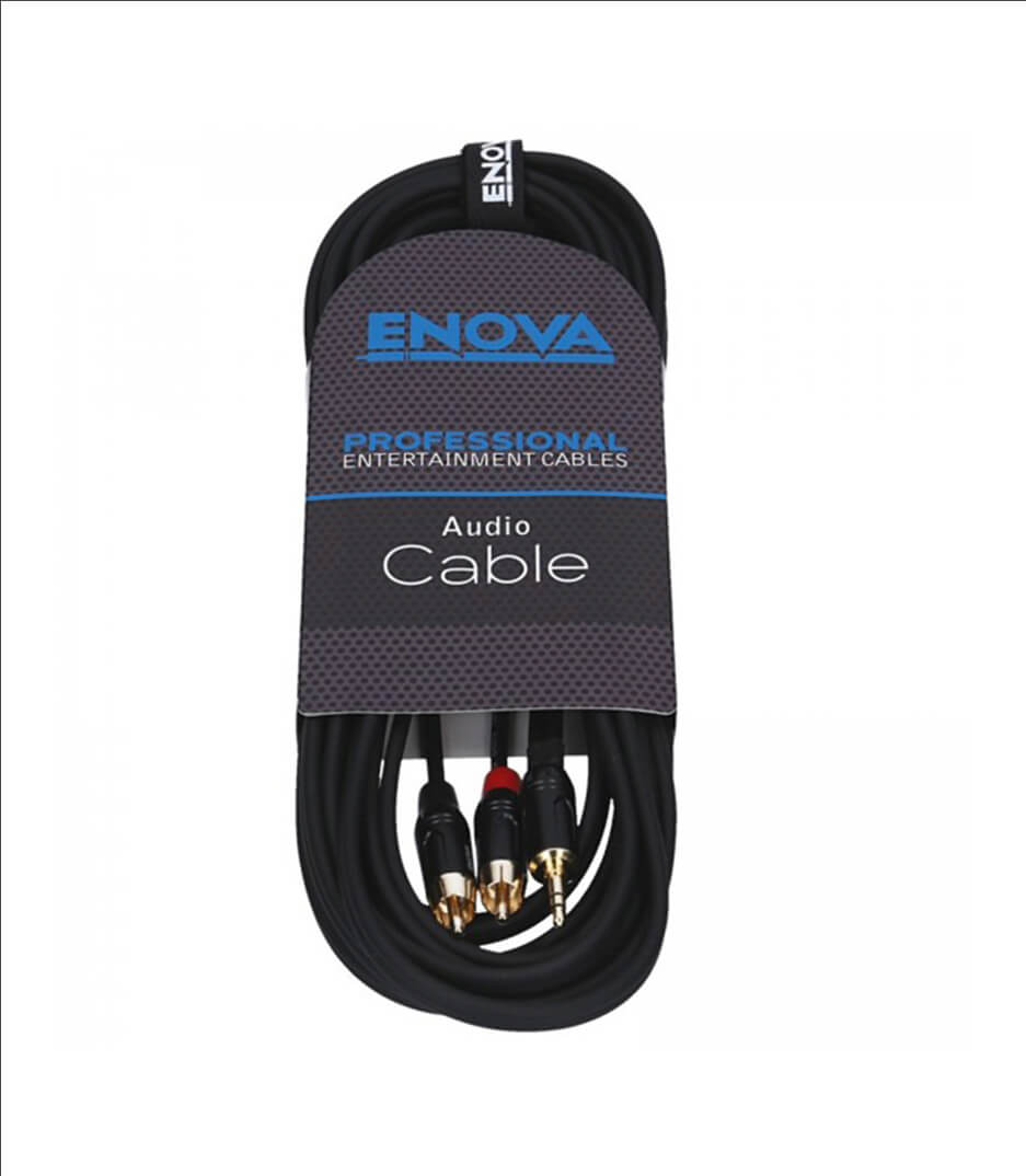 ENOVA 3.5 mm Jack RCA cable PSMCLM-Series 5 Meters