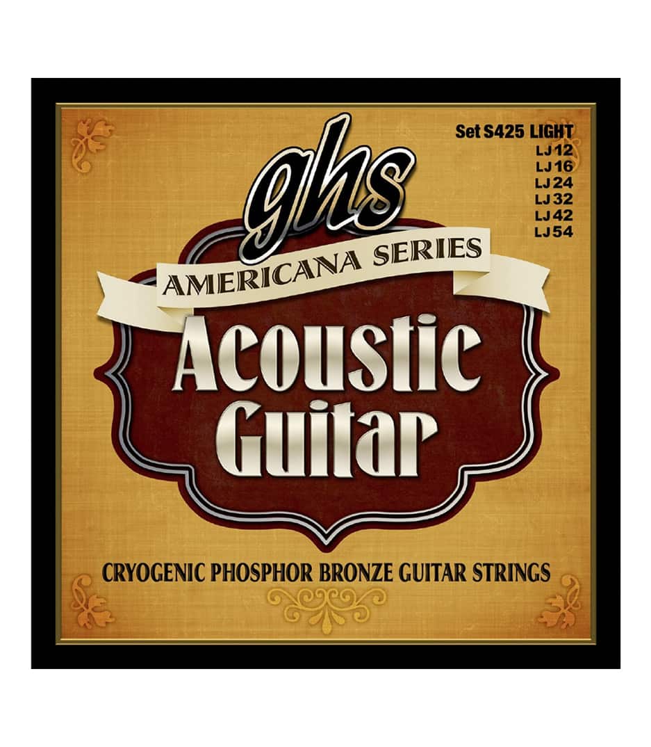 buy ghs s425 americana acoustic guitar light
