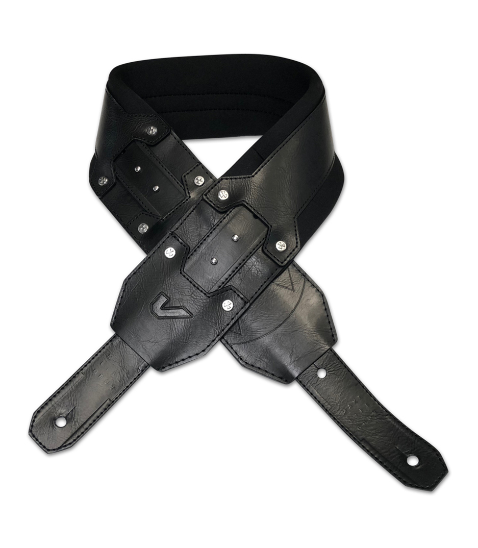 RECOIL35 BLK Neoprene Guitar Strap - RECOIL35-BLK - Melody House Dubai, UAE