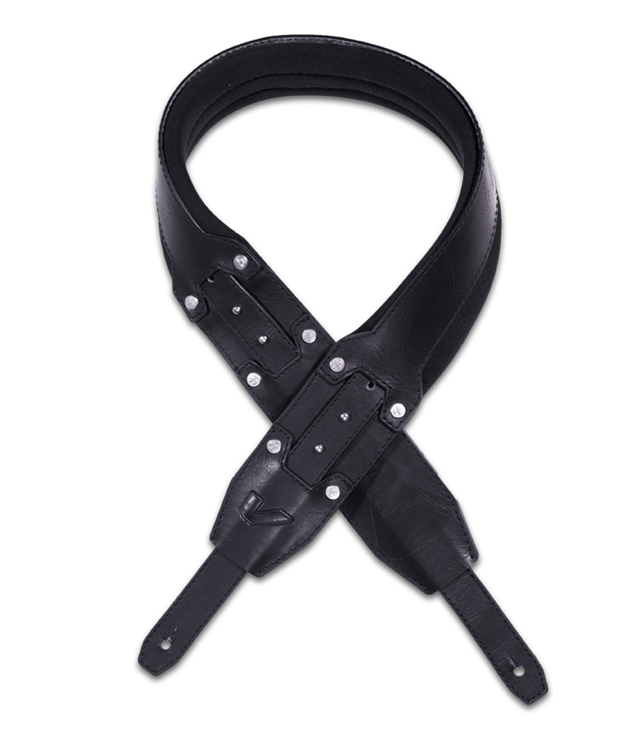 RECOIL35 BLK Neoprene Guitar Strap - RECOIL35-BLK - Melody House Dubai, UAE