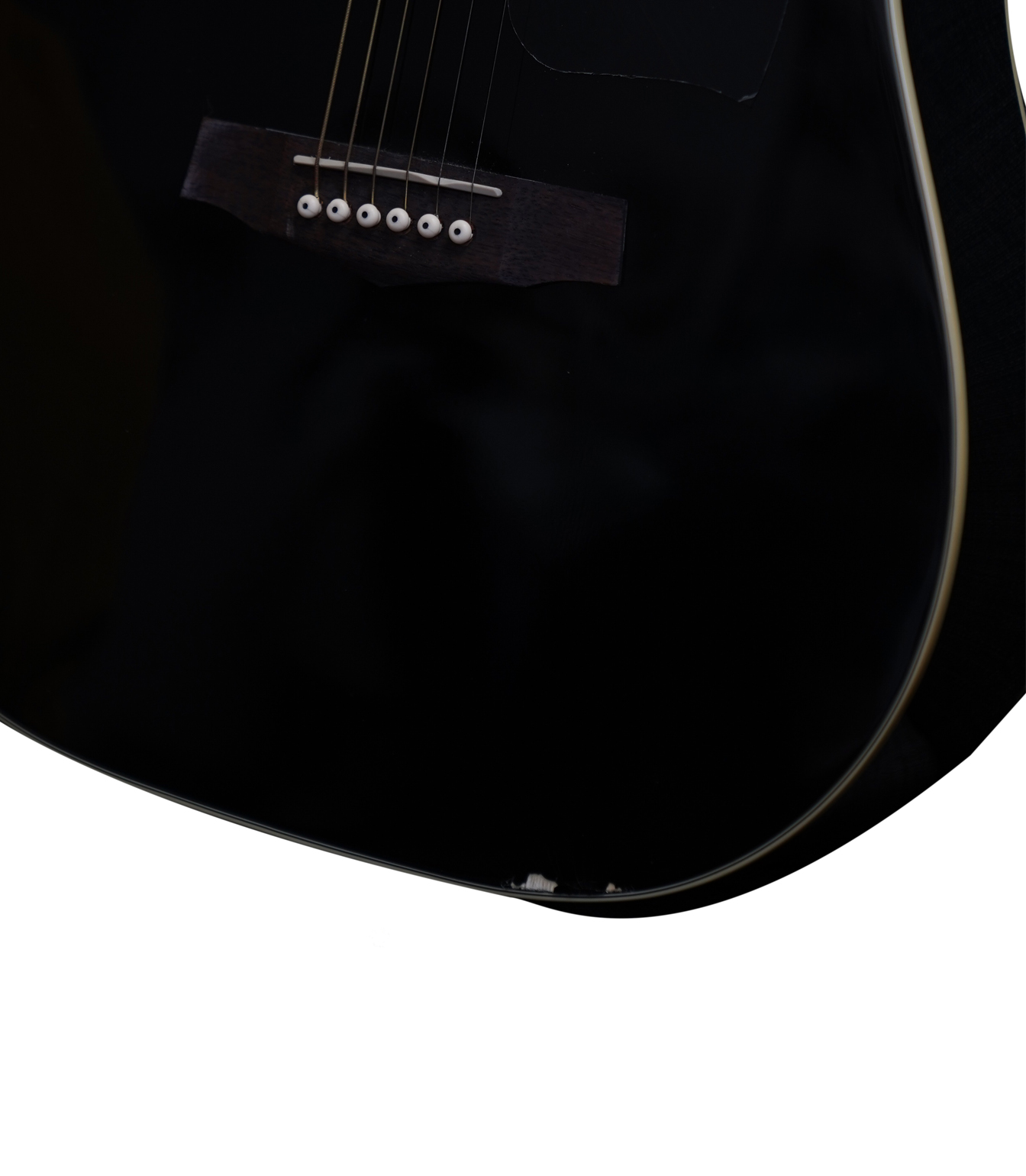 Openbox PF15 BK PF15 Acoustic Guitar in Black High - Openbox PF15-BK - Melody House Dubai, UAE