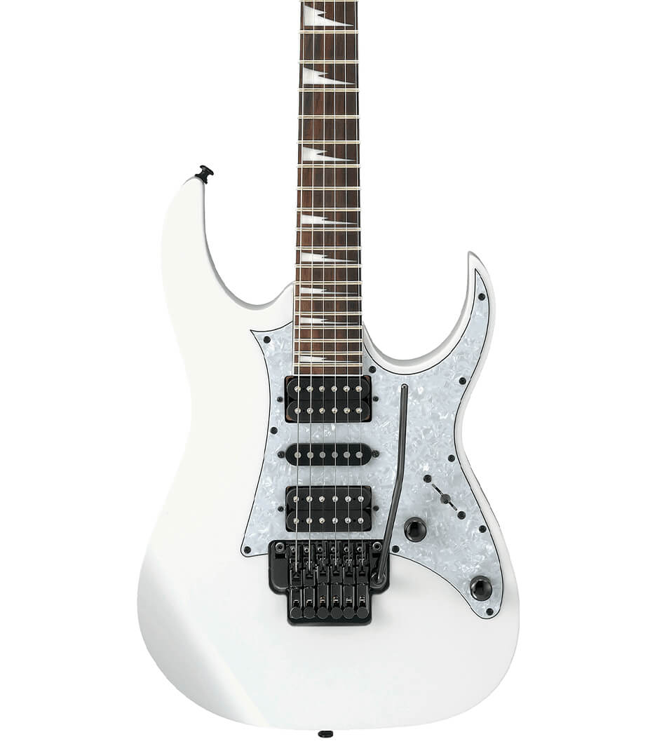 Buy Ibanez RG350DXZ Electric Guitar with Foyd Rose, in White