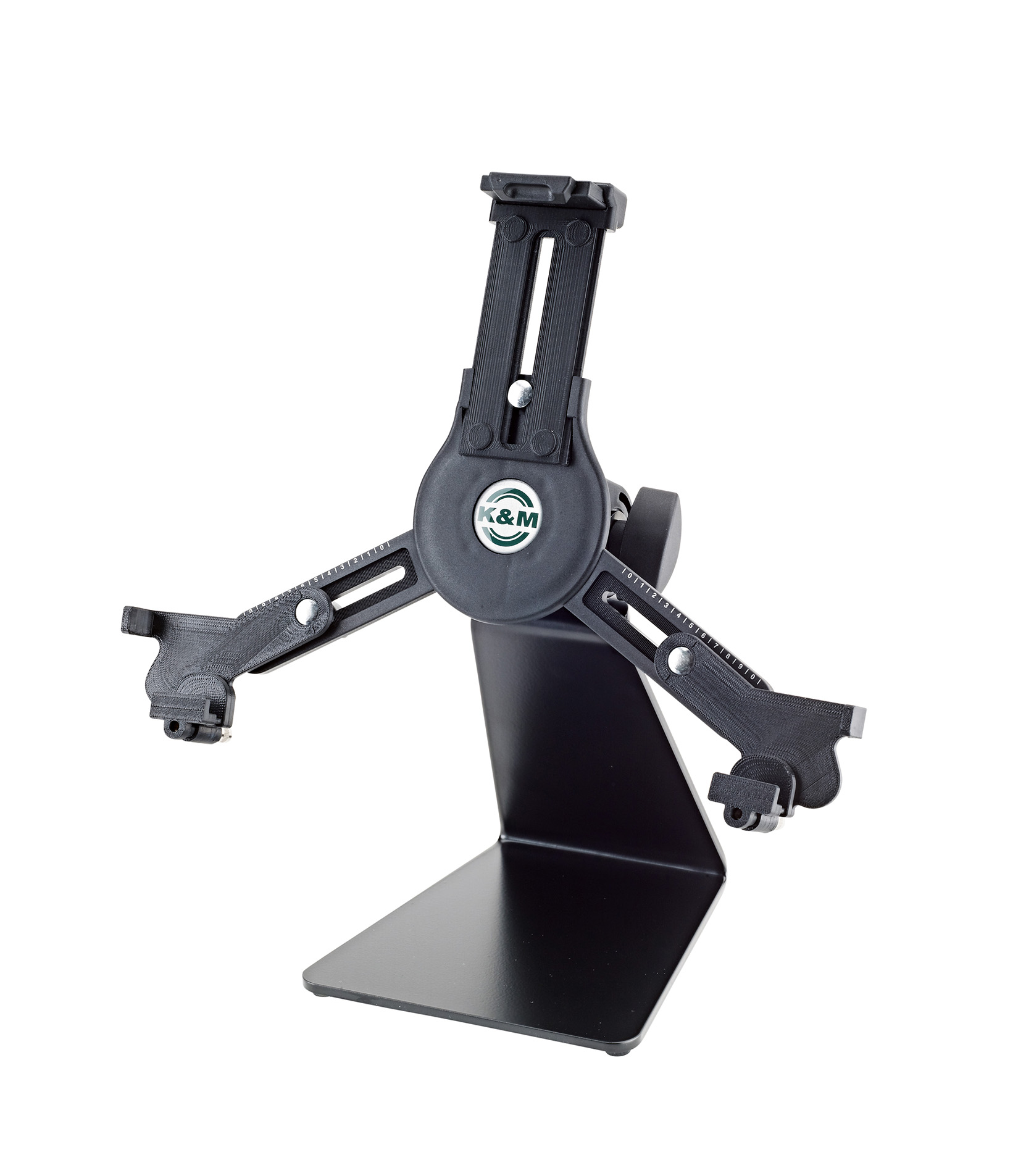 buy k&m 19792 000 55 table stand w universal tablet holder