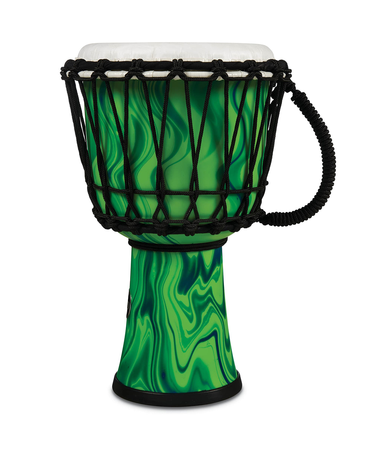 LP2010 GM 10 Rope Tuned Djembe Green Marble Color - LP2010-GM - Melody House Dubai, UAE