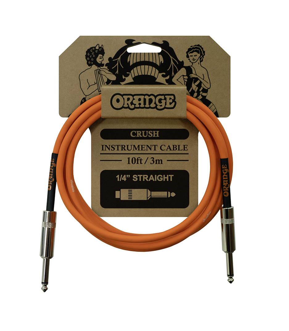 buy orange crush 10ft instrument cable straight to stra