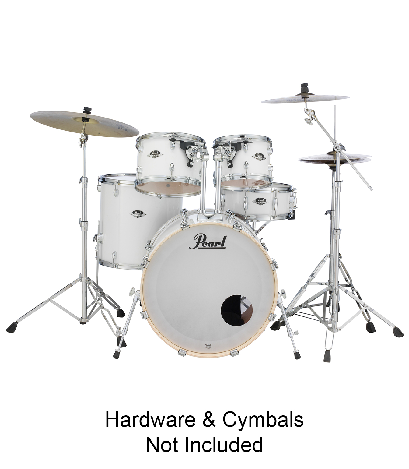 Pearl - Export Standard 5pc Drums Set Pure White Finish