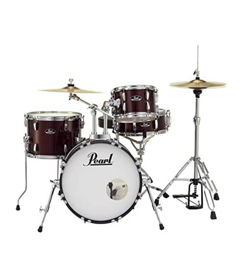 buy pearl road show 4pc kit w hardware cymbals red wine