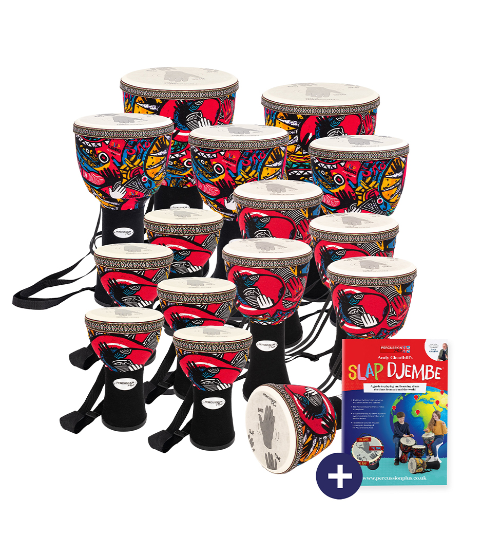 PP663 15PK Carnival Slap Djembe Education Pack  15 - PP663-15PK - Melody House Dubai, UAE